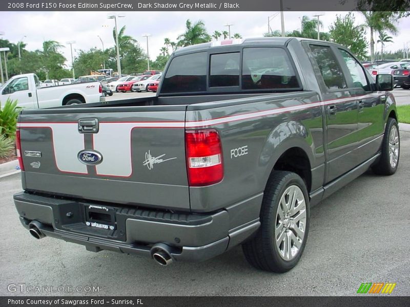 Dark Shadow Grey Metallic / Black 2008 Ford F150 Foose Edition SuperCrew