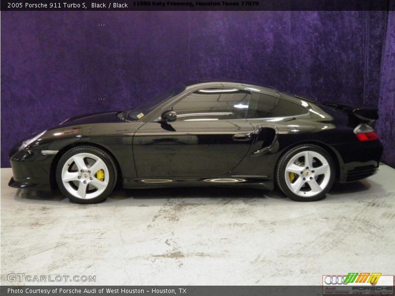 Black / Black 2005 Porsche 911 Turbo S