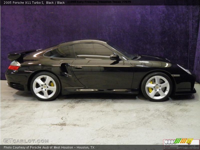 Black / Black 2005 Porsche 911 Turbo S