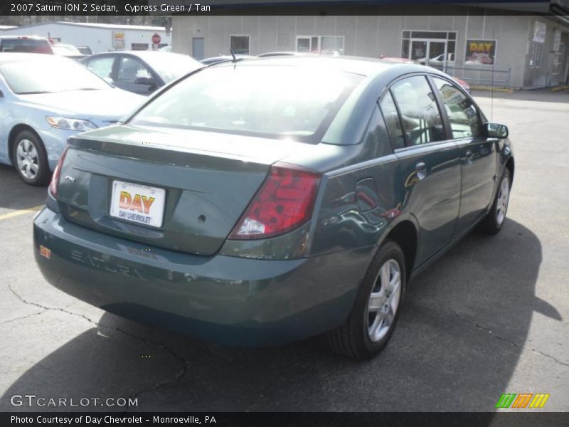 Cypress Green / Tan 2007 Saturn ION 2 Sedan