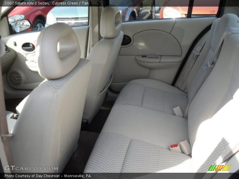 Cypress Green / Tan 2007 Saturn ION 2 Sedan