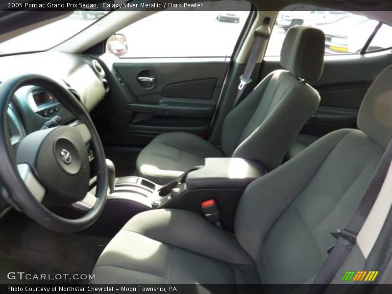 Galaxy Silver Metallic / Dark Pewter 2005 Pontiac Grand Prix Sedan