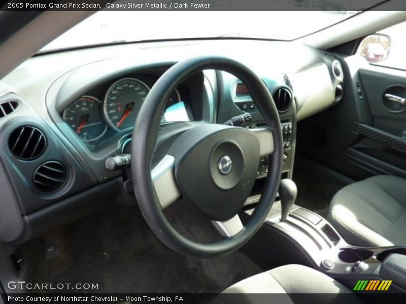 Galaxy Silver Metallic / Dark Pewter 2005 Pontiac Grand Prix Sedan