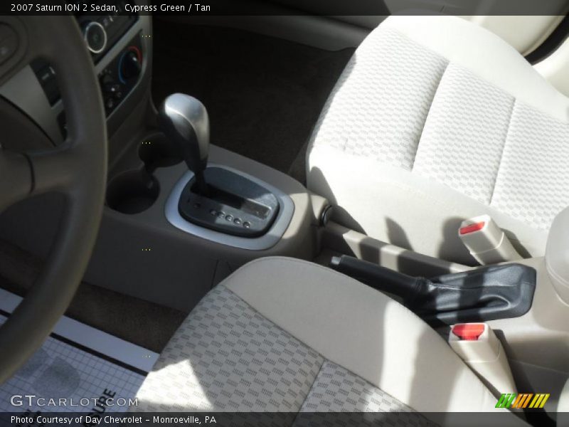 Cypress Green / Tan 2007 Saturn ION 2 Sedan