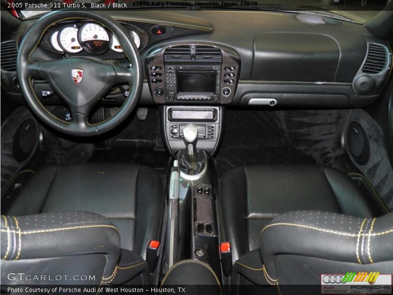 Black / Black 2005 Porsche 911 Turbo S