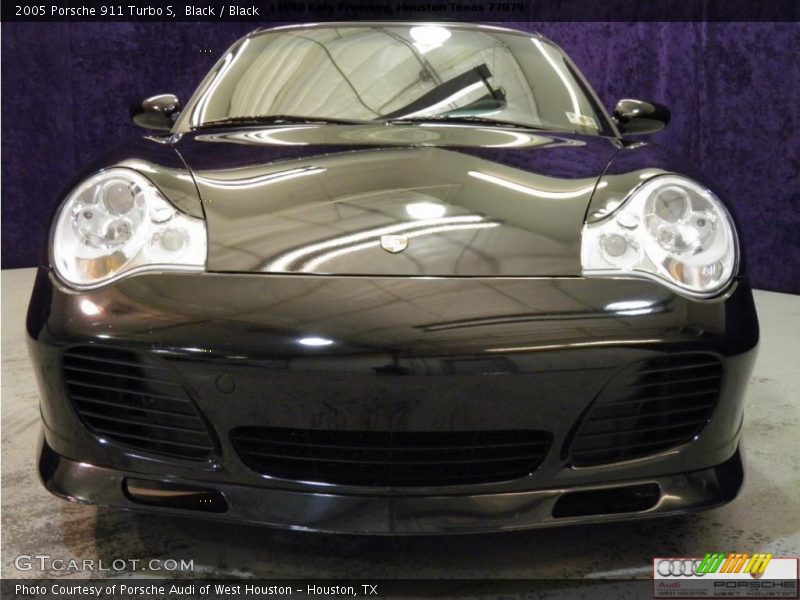 Black / Black 2005 Porsche 911 Turbo S