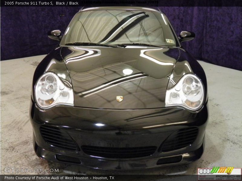 Black / Black 2005 Porsche 911 Turbo S