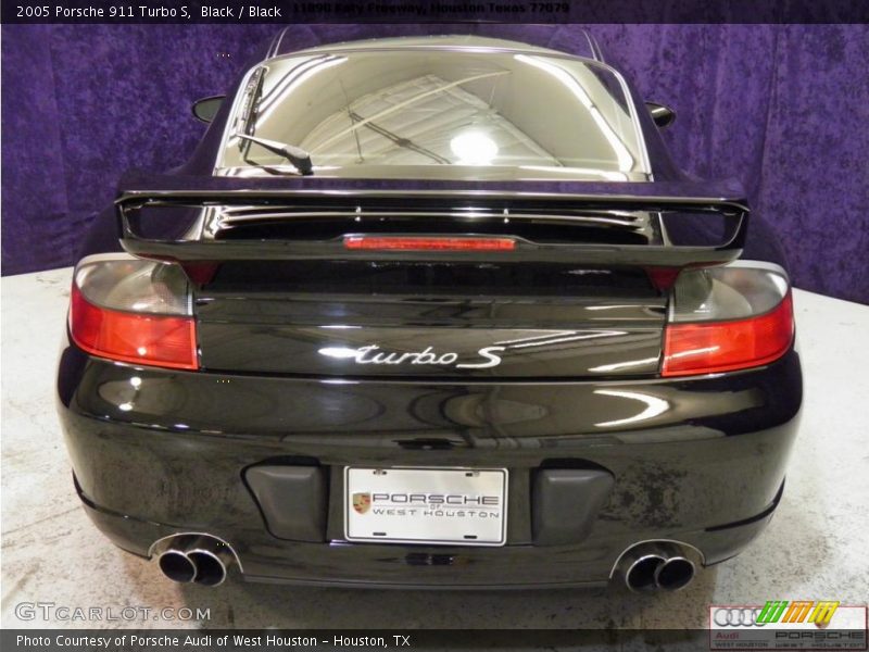 Black / Black 2005 Porsche 911 Turbo S