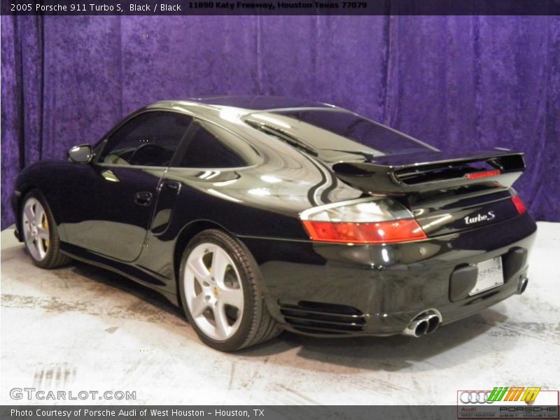 Black / Black 2005 Porsche 911 Turbo S