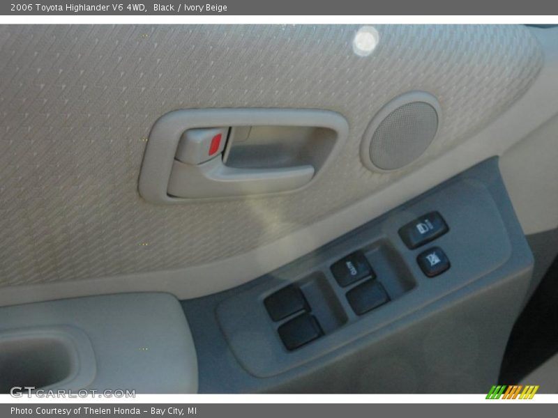 Black / Ivory Beige 2006 Toyota Highlander V6 4WD