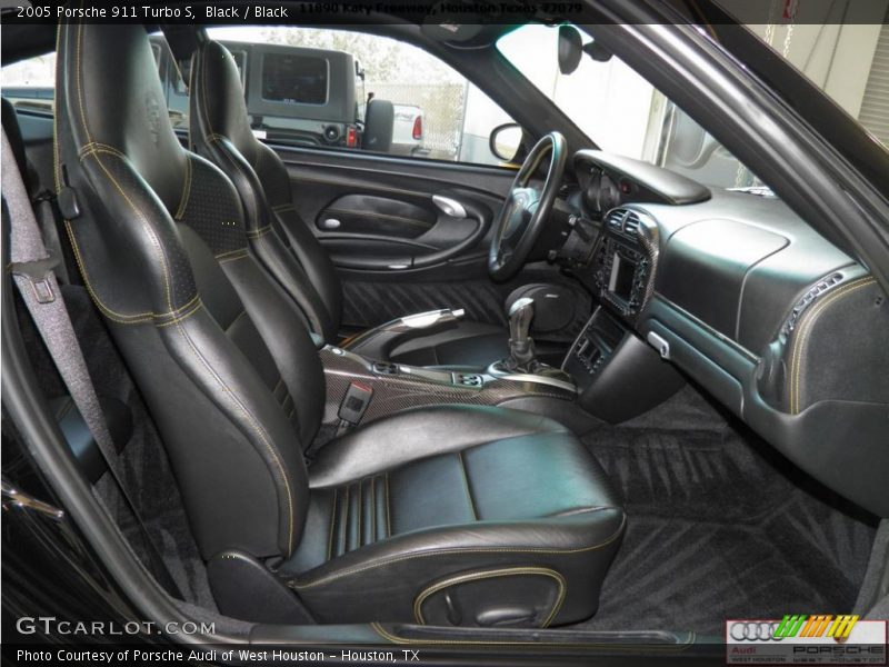 Black / Black 2005 Porsche 911 Turbo S