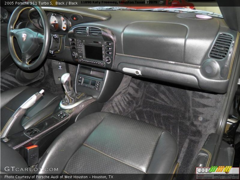 Black / Black 2005 Porsche 911 Turbo S