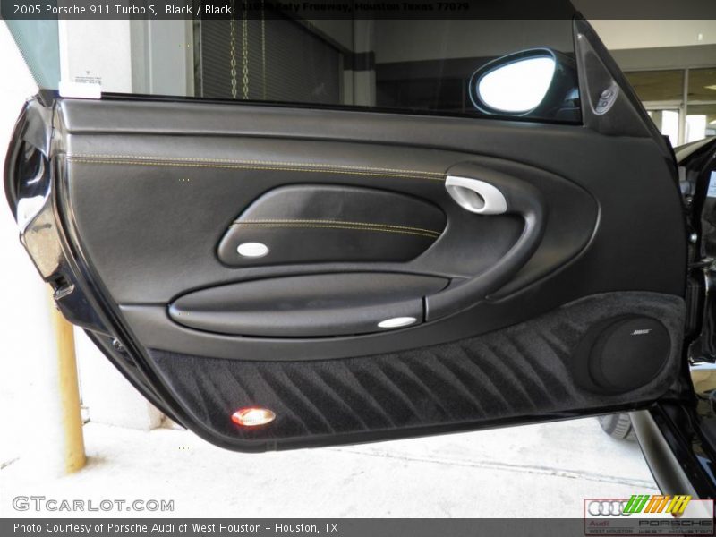 Black / Black 2005 Porsche 911 Turbo S