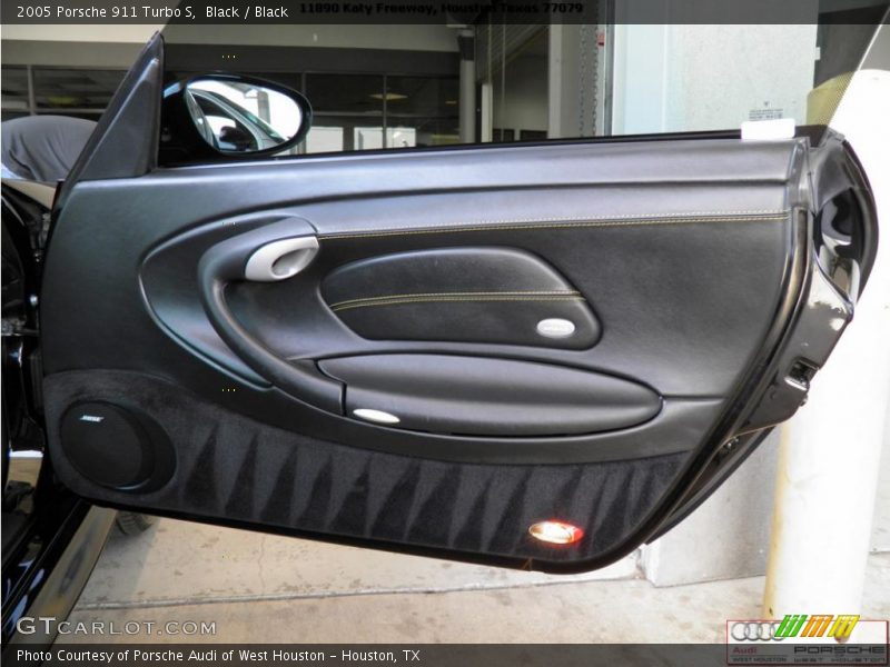 Black / Black 2005 Porsche 911 Turbo S