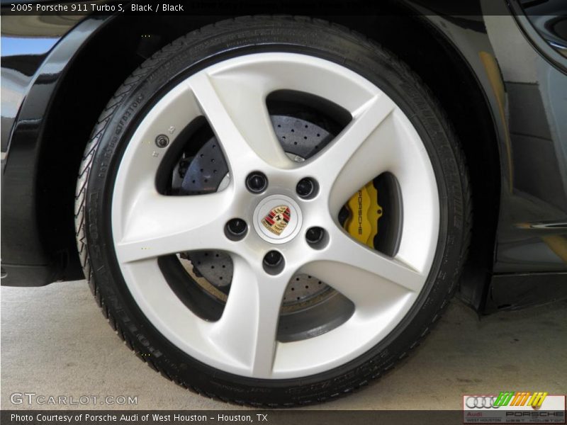 Black / Black 2005 Porsche 911 Turbo S