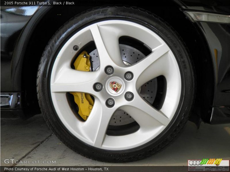 Black / Black 2005 Porsche 911 Turbo S