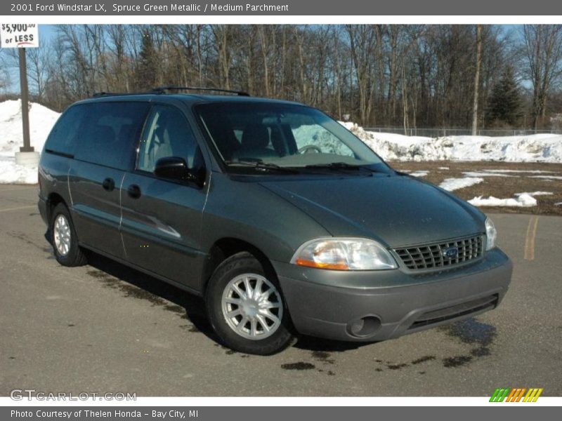 Spruce Green Metallic / Medium Parchment 2001 Ford Windstar LX