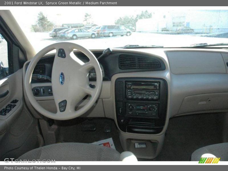 Spruce Green Metallic / Medium Parchment 2001 Ford Windstar LX