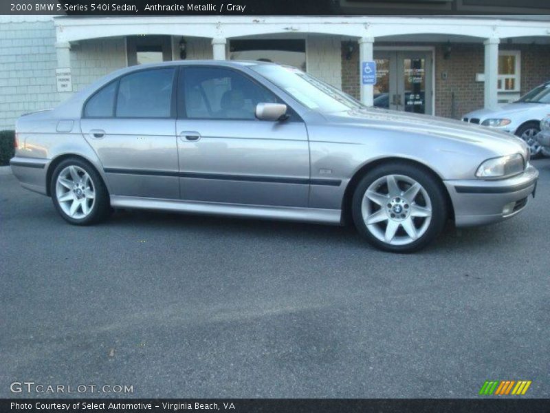 Anthracite Metallic / Gray 2000 BMW 5 Series 540i Sedan