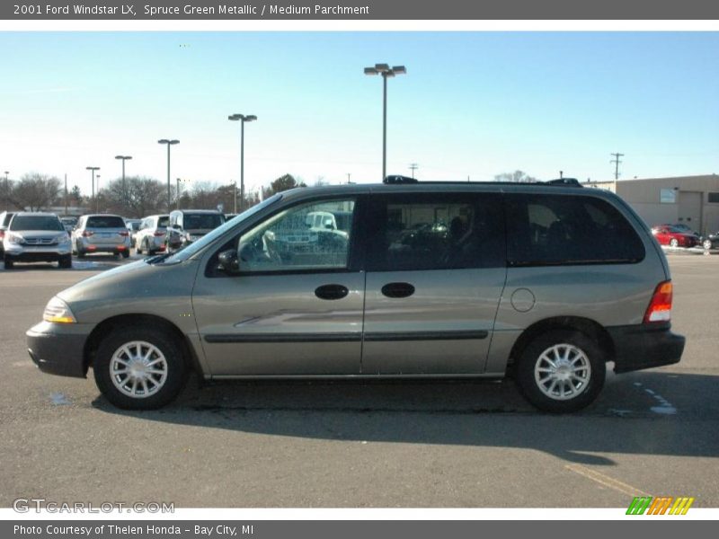 Spruce Green Metallic / Medium Parchment 2001 Ford Windstar LX