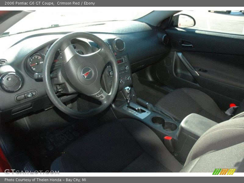 Crimson Red / Ebony 2006 Pontiac G6 GT Coupe