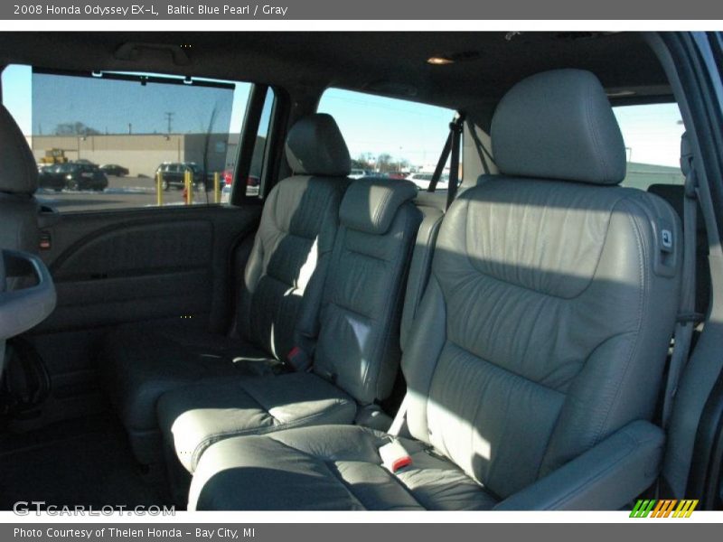 Baltic Blue Pearl / Gray 2008 Honda Odyssey EX-L