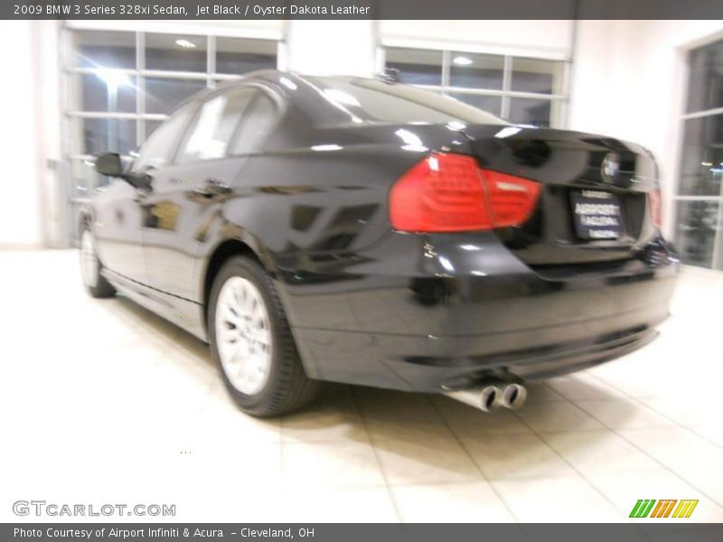 Jet Black / Oyster Dakota Leather 2009 BMW 3 Series 328xi Sedan