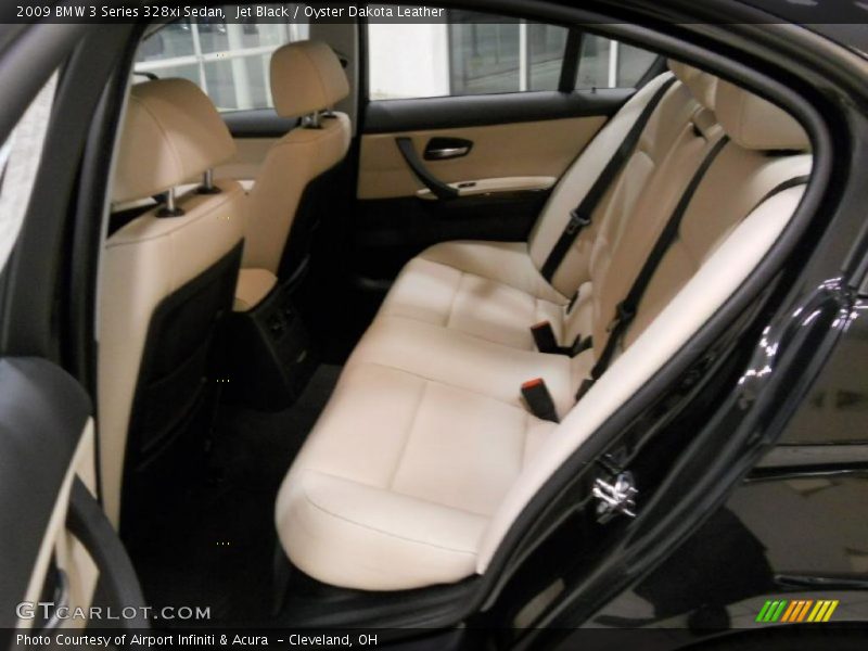 Jet Black / Oyster Dakota Leather 2009 BMW 3 Series 328xi Sedan