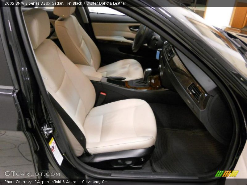 Jet Black / Oyster Dakota Leather 2009 BMW 3 Series 328xi Sedan