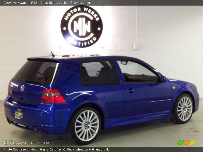 Deep Blue Metallic / Black Leather 2004 Volkswagen R32