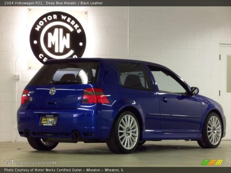Deep Blue Metallic / Black Leather 2004 Volkswagen R32