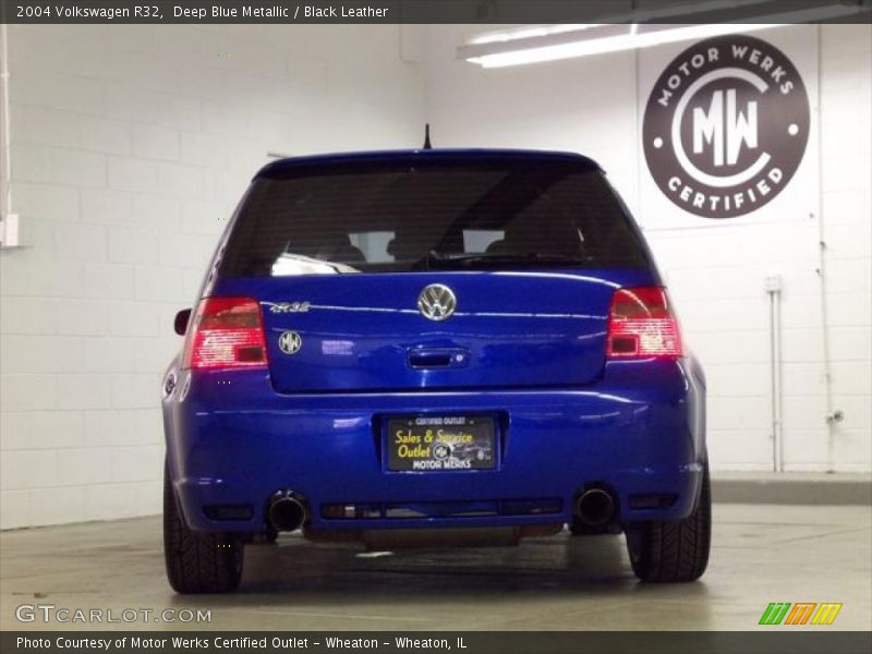 Deep Blue Metallic / Black Leather 2004 Volkswagen R32