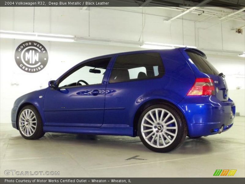 Deep Blue Metallic / Black Leather 2004 Volkswagen R32