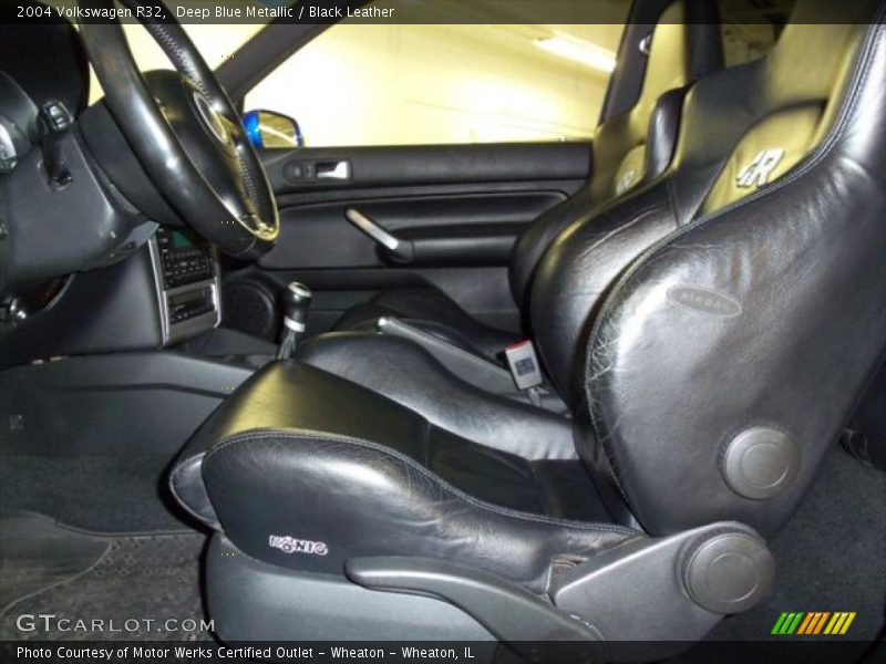  2004 R32  Black Leather Interior