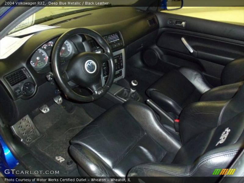 Black Leather Interior - 2004 R32  