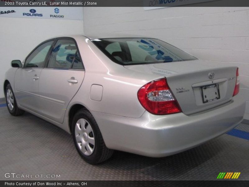 Lunar Mist Metallic / Stone 2003 Toyota Camry LE