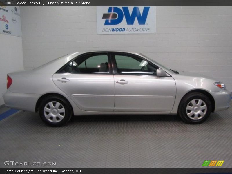 Lunar Mist Metallic / Stone 2003 Toyota Camry LE