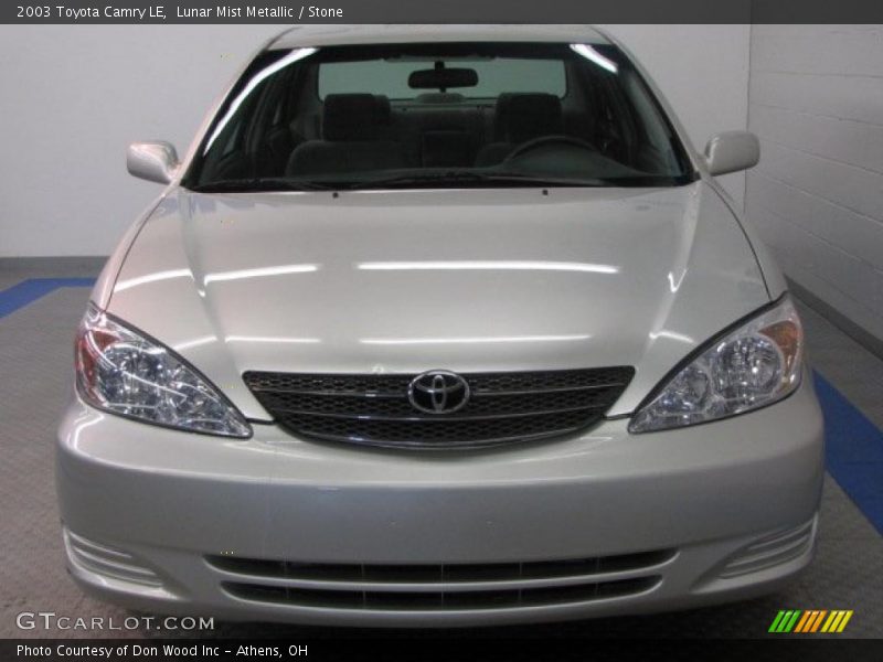 Lunar Mist Metallic / Stone 2003 Toyota Camry LE