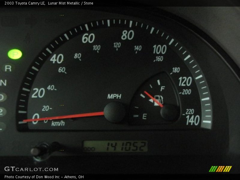 Lunar Mist Metallic / Stone 2003 Toyota Camry LE