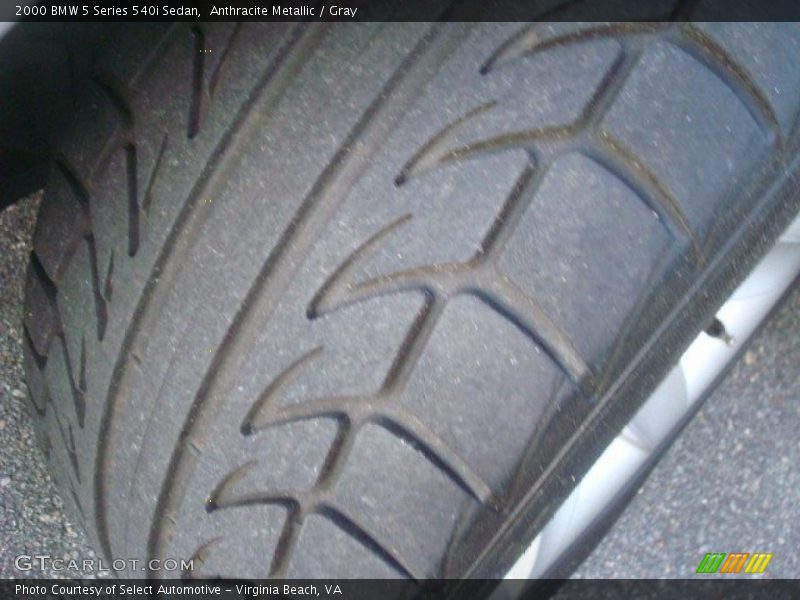 Anthracite Metallic / Gray 2000 BMW 5 Series 540i Sedan