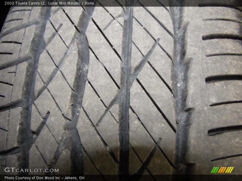 Lunar Mist Metallic / Stone 2003 Toyota Camry LE