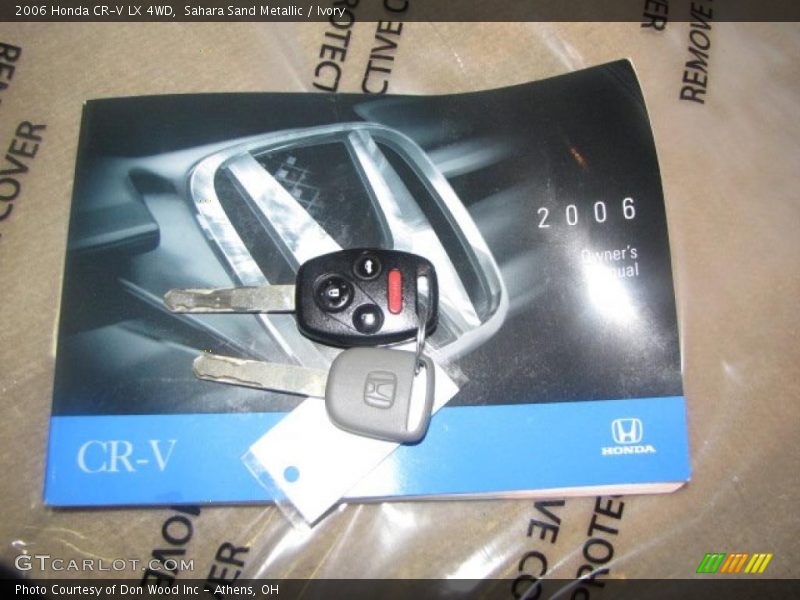 Sahara Sand Metallic / Ivory 2006 Honda CR-V LX 4WD