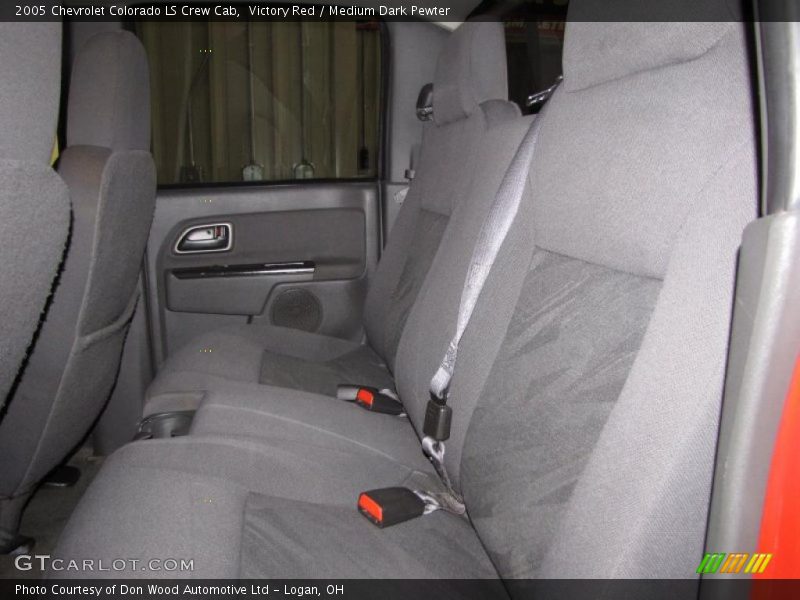 Victory Red / Medium Dark Pewter 2005 Chevrolet Colorado LS Crew Cab