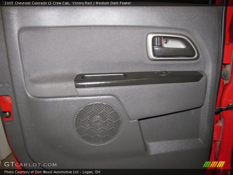 Victory Red / Medium Dark Pewter 2005 Chevrolet Colorado LS Crew Cab