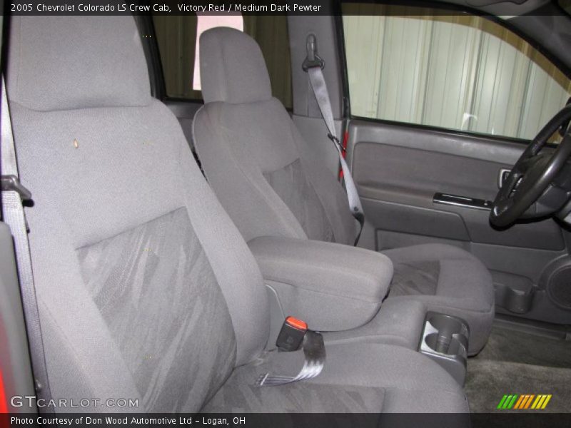 Victory Red / Medium Dark Pewter 2005 Chevrolet Colorado LS Crew Cab