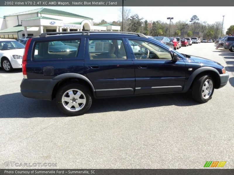 Nautic Blue Metallic / Sand 2002 Volvo V70 2.4T XC AWD Wagon