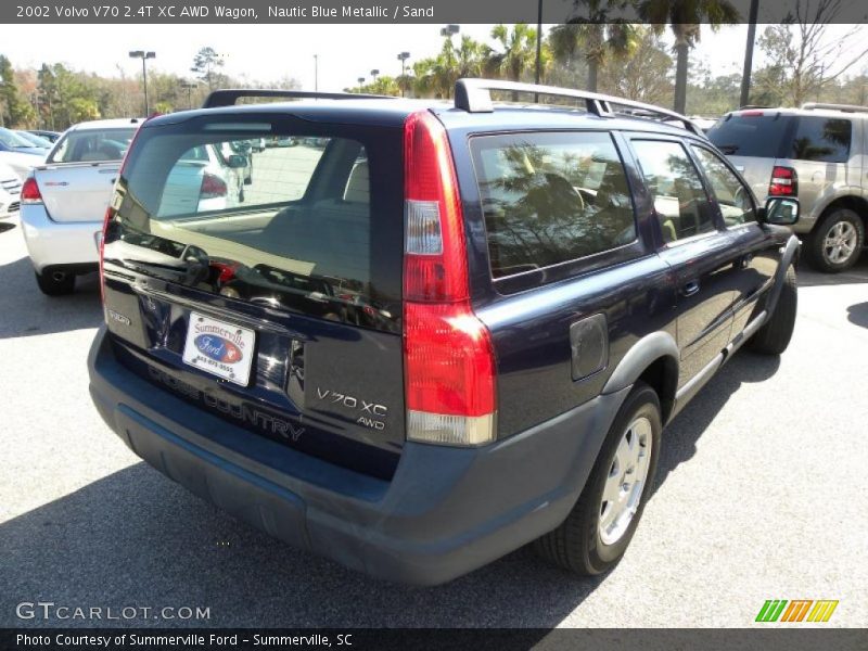 Nautic Blue Metallic / Sand 2002 Volvo V70 2.4T XC AWD Wagon