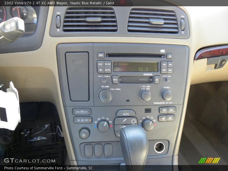 Nautic Blue Metallic / Sand 2002 Volvo V70 2.4T XC AWD Wagon