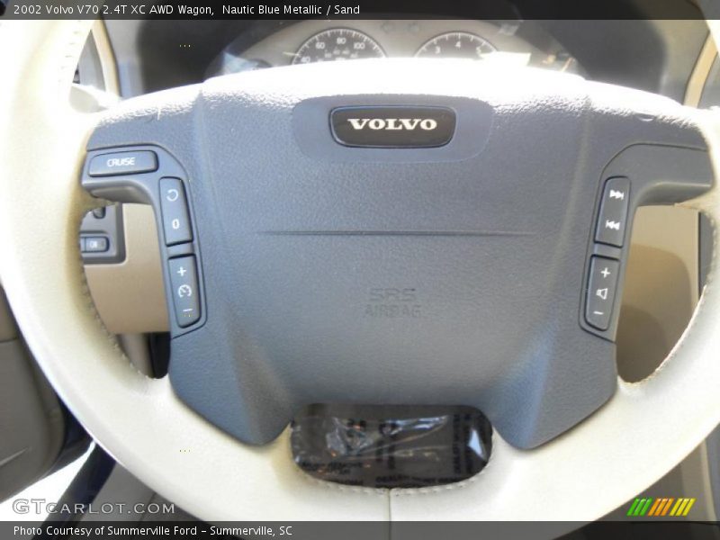 Nautic Blue Metallic / Sand 2002 Volvo V70 2.4T XC AWD Wagon