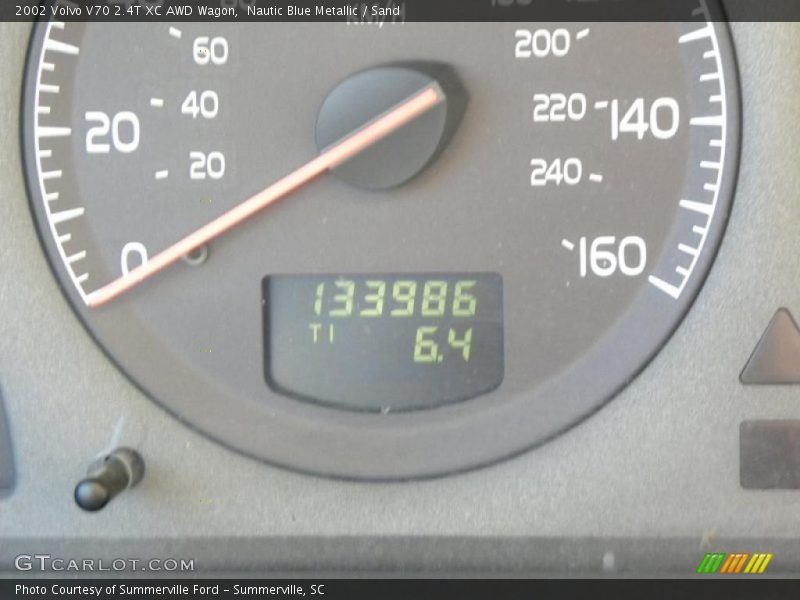 Nautic Blue Metallic / Sand 2002 Volvo V70 2.4T XC AWD Wagon